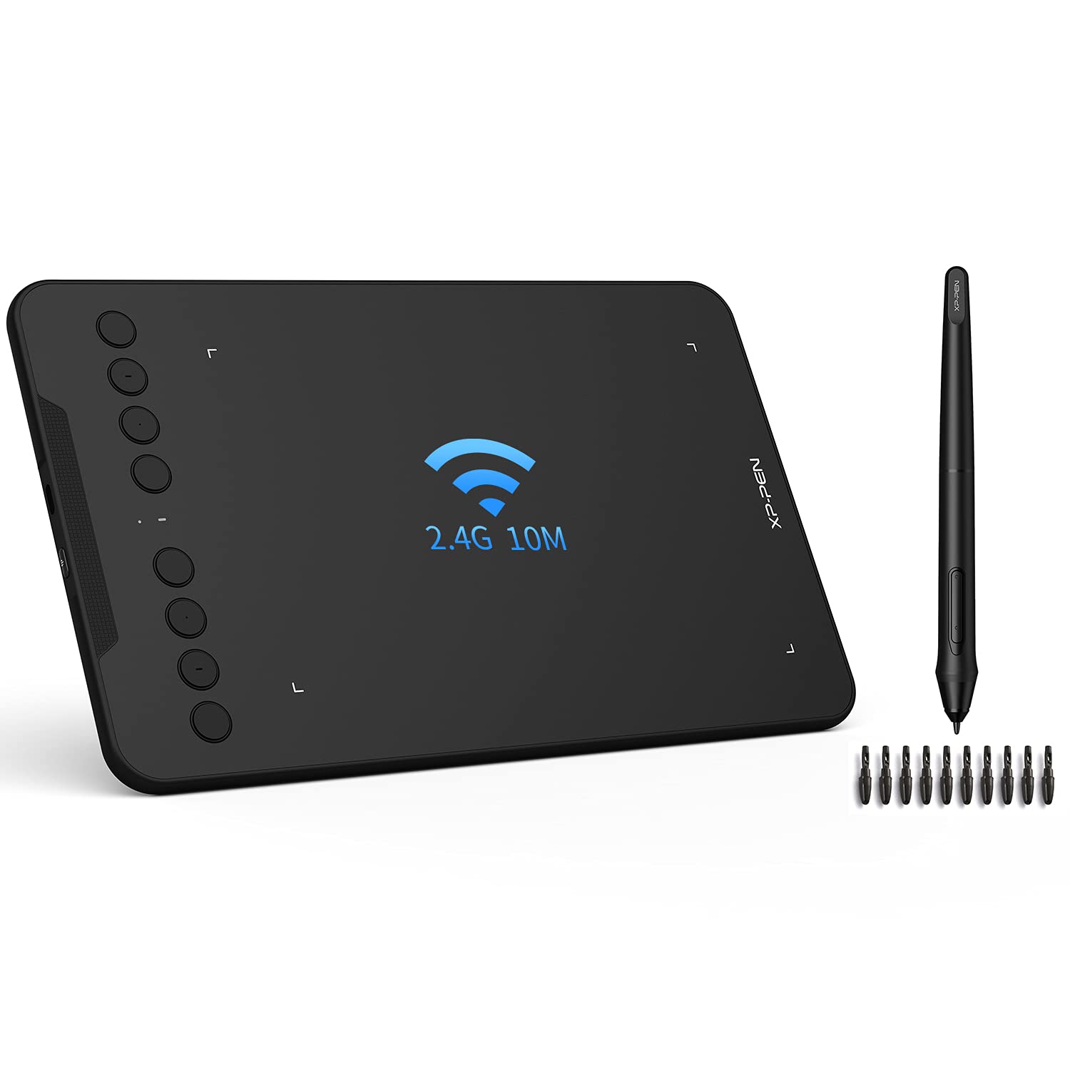 XPPen Pen Tablet Wireless Connection Pen Tab Chromebook Smartphone Compatible Board Tab Pen Input 8 Express Keys Compatible with Windows Mac Android
XPPen Pen Tablet Wireless Connection Pen Tab Chromebook Smartphone Compatible Board Tab Pen Input 8 Express Keys Compatible with Windows Mac Android