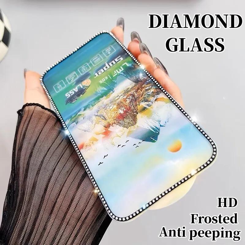 Нове загартоване скло з алмазним покриттям для iphone 16 15 14 13 12 11 Pro Max X XS XR XS Max 3D стереоскопічне матове скло з алмазною інкрустацією, що запобігає визиранню iPhone 16 Pro Max
Нове загартоване скло з алмазним покриттям для iphone 16 15 14 13 12 11 Pro Max X XS XR XS Max 3D стереоскопічне матове скло з алмазною інкрустацією, що запобігає визиранню iPhone 16 Pro Max