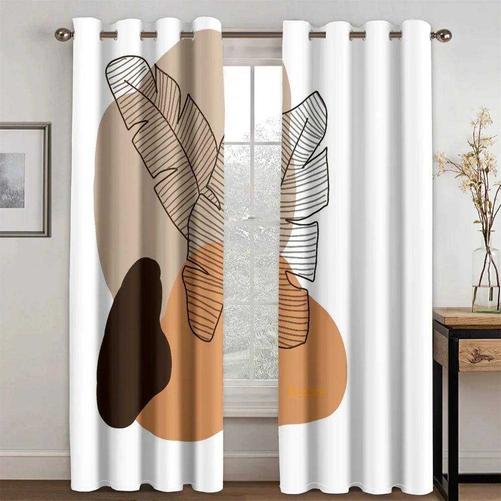 Abstract Geometric Art Modern Bohemian Aesthetic Eleganc Drapes Window Curtains for Living Room Bedroom Kitchen 2 Pieces Decor W60xH100(CM)x2pcs&Hook
Abstract Geometric Art Modern Bohemian Aesthetic Eleganc Drapes Window Curtains for Living Room Bedroom Kitchen 2 Pieces Decor W60xH100(CM)x2pcs&Hook