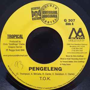 7-дюймовая пластинка T.O.K. - Pengeleng G307 Золотой картель R 2002 США Регги, Ска и Даб Б/у
7-дюймовая пластинка T.O.K. - Pengeleng G307 Золотой картель R 2002 США Регги, Ска и Даб Б/у