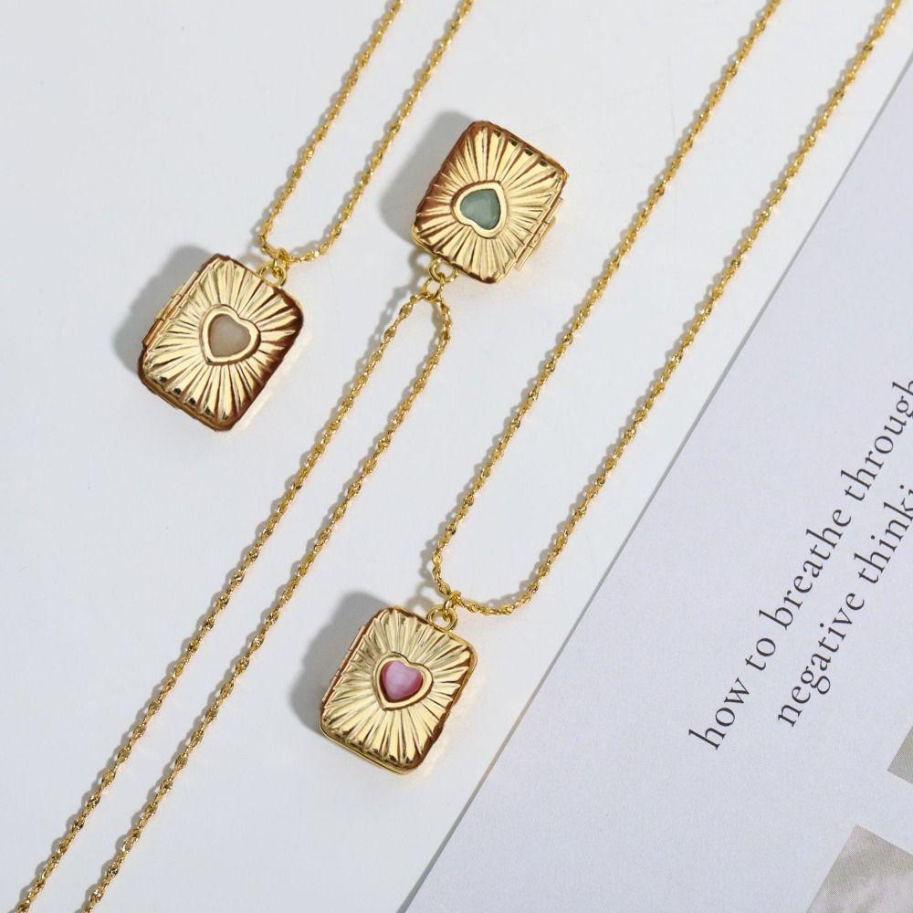 Stainless Steel Pendant Necklace Magnetic Memorial Jewelry Fashion Rhinestone Heart Necklace Women Style B
Stainless Steel Pendant Necklace Magnetic Memorial Jewelry Fashion Rhinestone Heart Necklace Women Style B