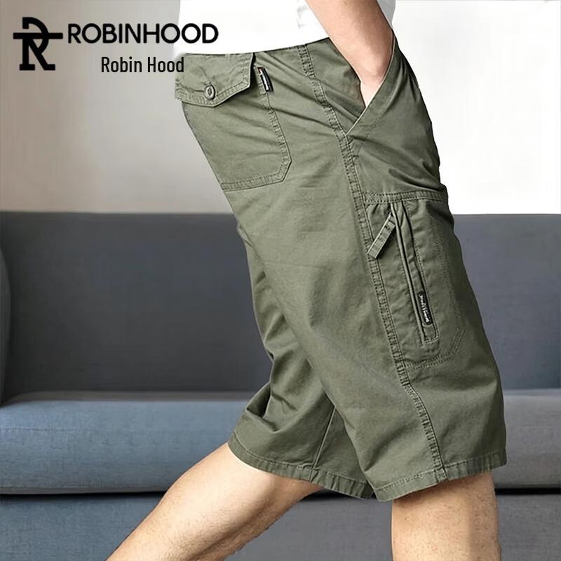 ROBINHOOD Men s Summer Cotton Breathable Capris L
ROBINHOOD Men s Summer Cotton Breathable Capris L
