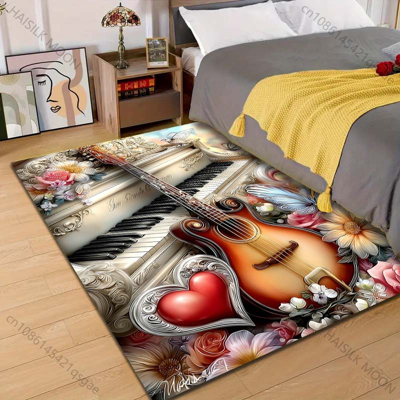Multiple sizes Piano guitar flowers butterfly bird heart Carpet for Living Room Bedroom Sofa Home Decor Rus Non-slip Floor Mat 40cm x 60cm
Multiple sizes Piano guitar flowers butterfly bird heart Carpet for Living Room Bedroom Sofa Home Decor Rus Non-slip Floor Mat 40cm x 60cm