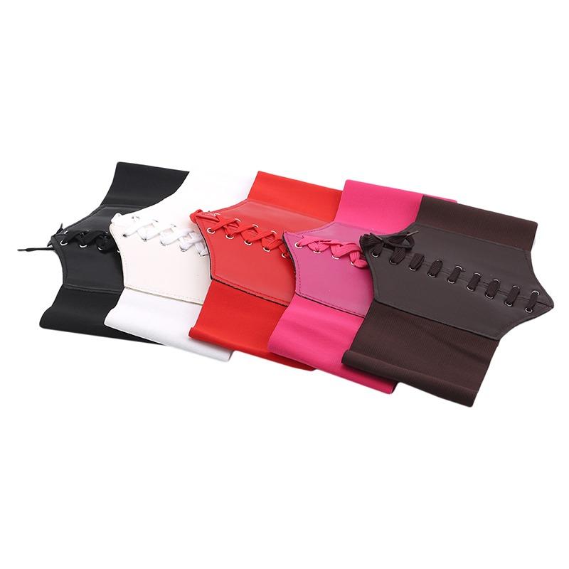Fashion Punk Corset Wide Belts Women Gothic PU Leather Lace-up Corset Belts Slimming Waist Vintage Corset Wide Belt For Girl красный
Fashion Punk Corset Wide Belts Women Gothic PU Leather Lace-up Corset Belts Slimming Waist Vintage Corset Wide Belt For Girl красный