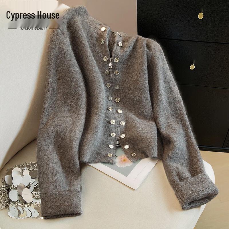 SIBASHE Women s Elegant Solid Cardigan Sweater M
SIBASHE Women s Elegant Solid Cardigan Sweater M