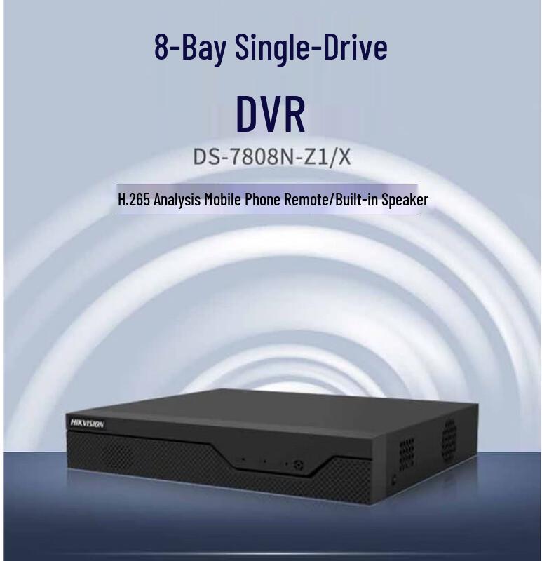 HIKVISION 8-Channel Smart NVR DVR Host
HIKVISION 8-Channel Smart NVR DVR Host