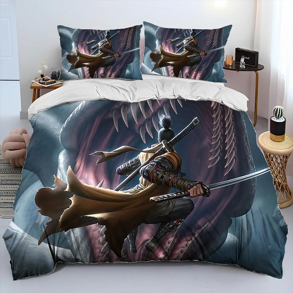 3D SekiroShadows Die Twice Game Comforter Bedding Set,Duvet Cover Bed Set Quilt Cover Pillowcase,king Queen Size Bedding Set 70x133cm 2pcs
3D SekiroShadows Die Twice Game Comforter Bedding Set,Duvet Cover Bed Set Quilt Cover Pillowcase,king Queen Size Bedding Set 70x133cm 2pcs