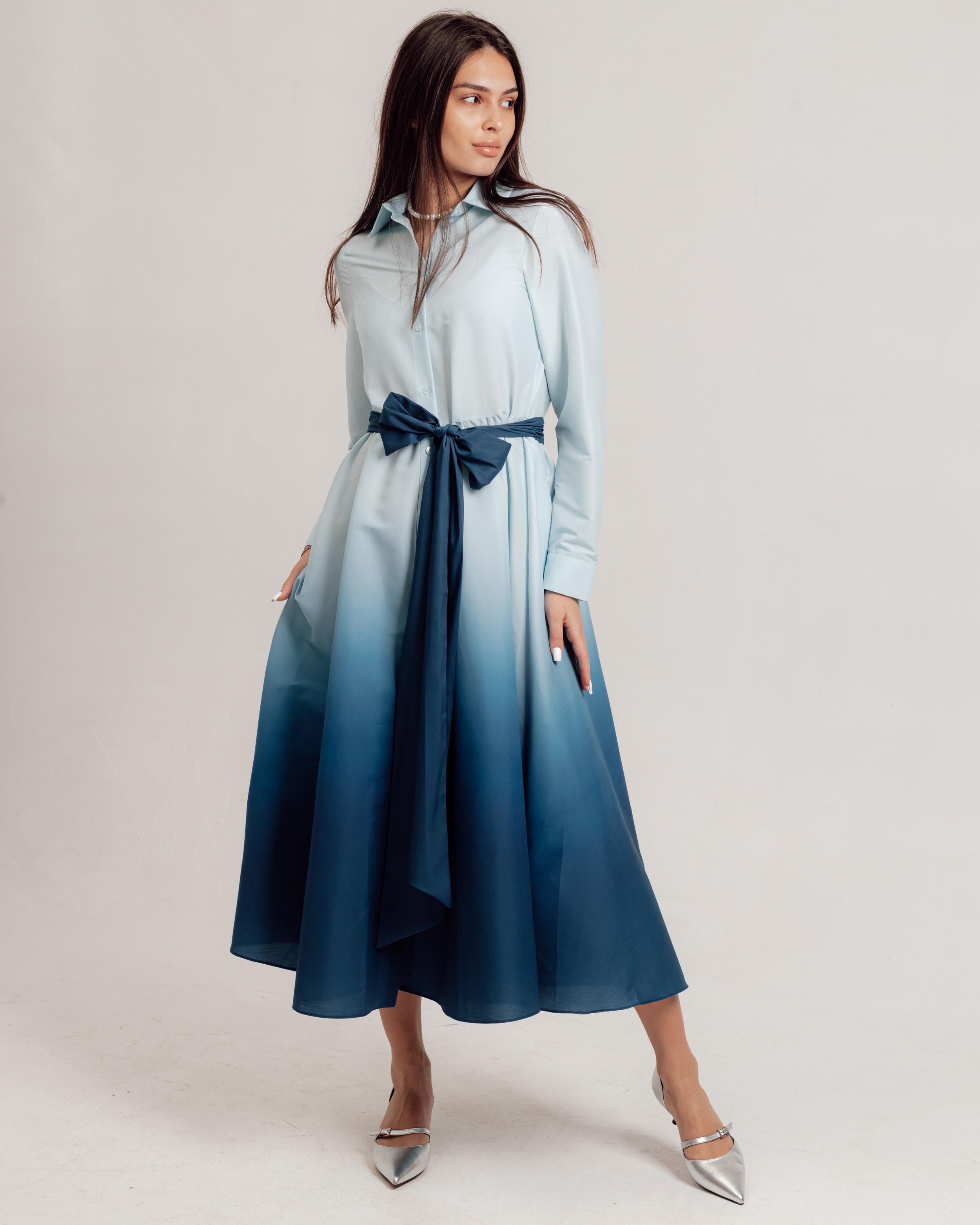 Сукня з бантом IDYL 5013 36 блакитна 42 світло-синій колір
Сукня з бантом IDYL 5013 36 блакитна 42 світло-синій колір