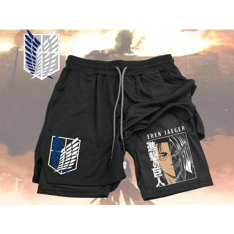 Чоловічі спортивні шорти Attack on Titan | Швидкосихаючі дихаючі фітнес-шорти для тренажерного залу, спортивного бігу, активного відпочинку | Валентинів подарунок M
Чоловічі спортивні шорти Attack on Titan | Швидкосихаючі дихаючі фітнес-шорти для тренажерного залу, спортивного бігу, активного відпочинку | Валентинів подарунок M
