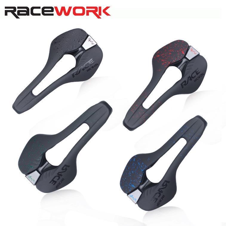 RACEWORK Mountain & Road Bike Saddle: Comfortable, Breathable, Hollow Design with Microfiber Leather and Foldable Seat Bag Medium зелений
RACEWORK Mountain & Road Bike Saddle: Comfortable, Breathable, Hollow Design with Microfiber Leather and Foldable Seat Bag Medium зелений