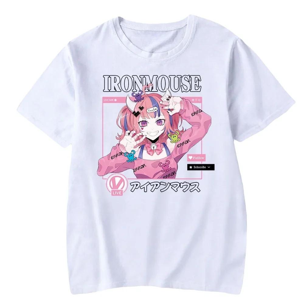 Ironmouse Tshirt Fashion Print Short Sleeve Unisex and Women Casual Sweatshirt Cool Street Wear 4XL
Ironmouse Tshirt Fashion Print Short Sleeve Unisex and Women Casual Sweatshirt Cool Street Wear 4XL