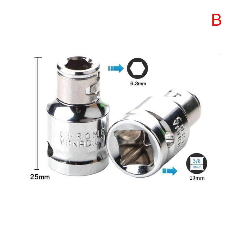 Ratchet Socket Adapter Universal Socket Hex Bit Holder Converter Wrench Hand Tools Set Repair Tools B
Ratchet Socket Adapter Universal Socket Hex Bit Holder Converter Wrench Hand Tools Set Repair Tools B