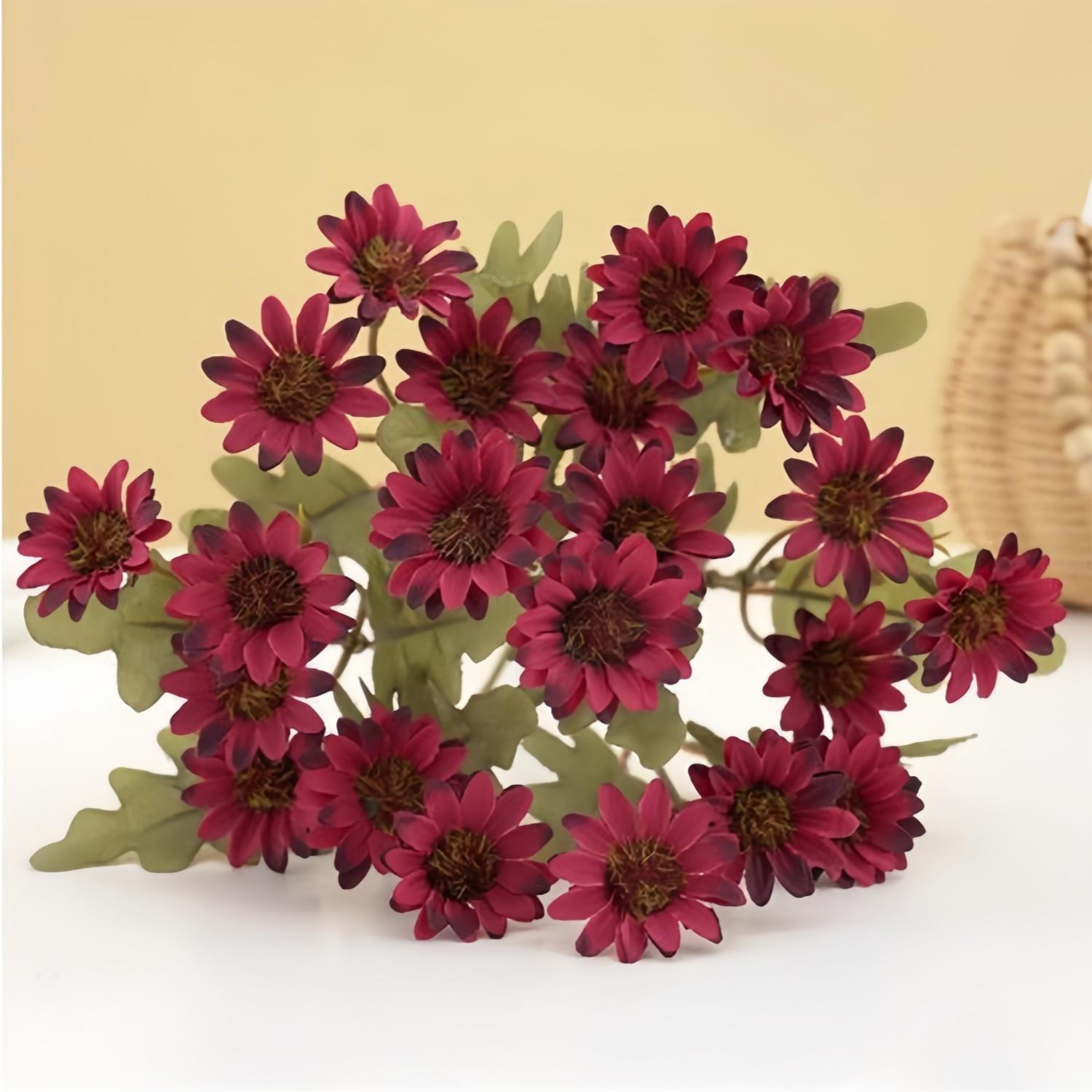 1/3PCS Artificial Silk Gerbera Daisy Flowers Bulk Realistic Fake Floral- for Outdoor Home Indoor Garden Porch -Decor 1PCS бордовий
1/3PCS Artificial Silk Gerbera Daisy Flowers Bulk Realistic Fake Floral- for Outdoor Home Indoor Garden Porch -Decor 1PCS бордовий