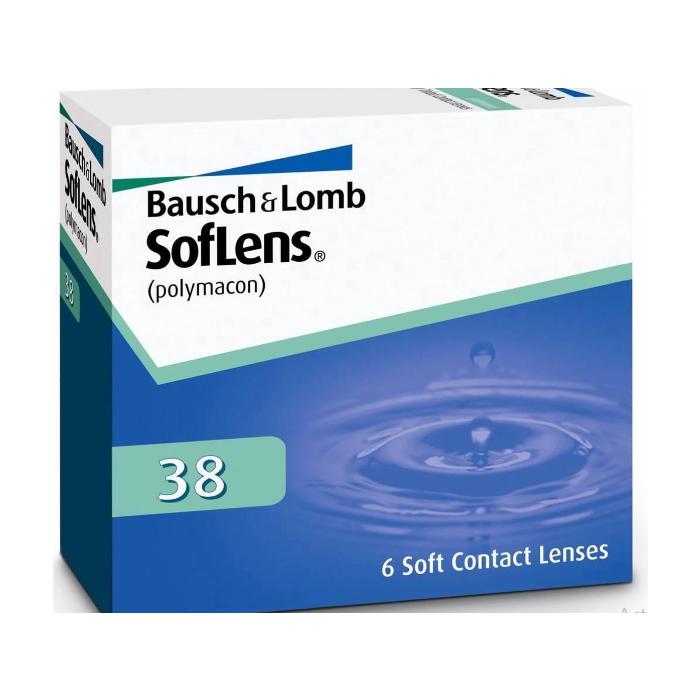 Soflens 38 Tinted Lenses Visibility -2.25 BC/87 6 Units
Soflens 38 Tinted Lenses Visibility -2.25 BC/87 6 Units