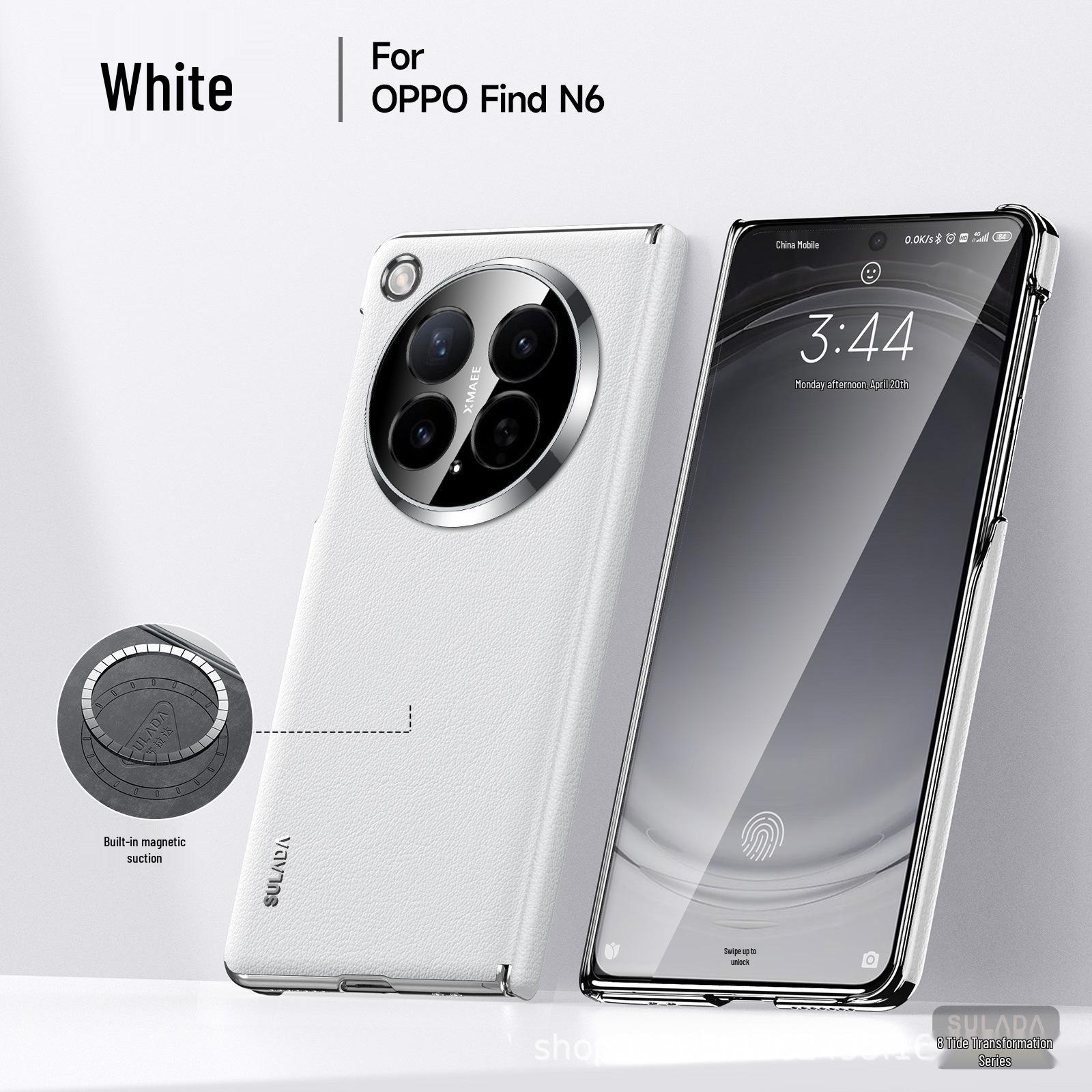 OPPO FindN6 Foldable Phone Case: Lightweight, Full Coverage, Anti-drop, Luxury Protective Cover OPPO Find N6 белый
OPPO FindN6 Foldable Phone Case: Lightweight, Full Coverage, Anti-drop, Luxury Protective Cover OPPO Find N6 белый