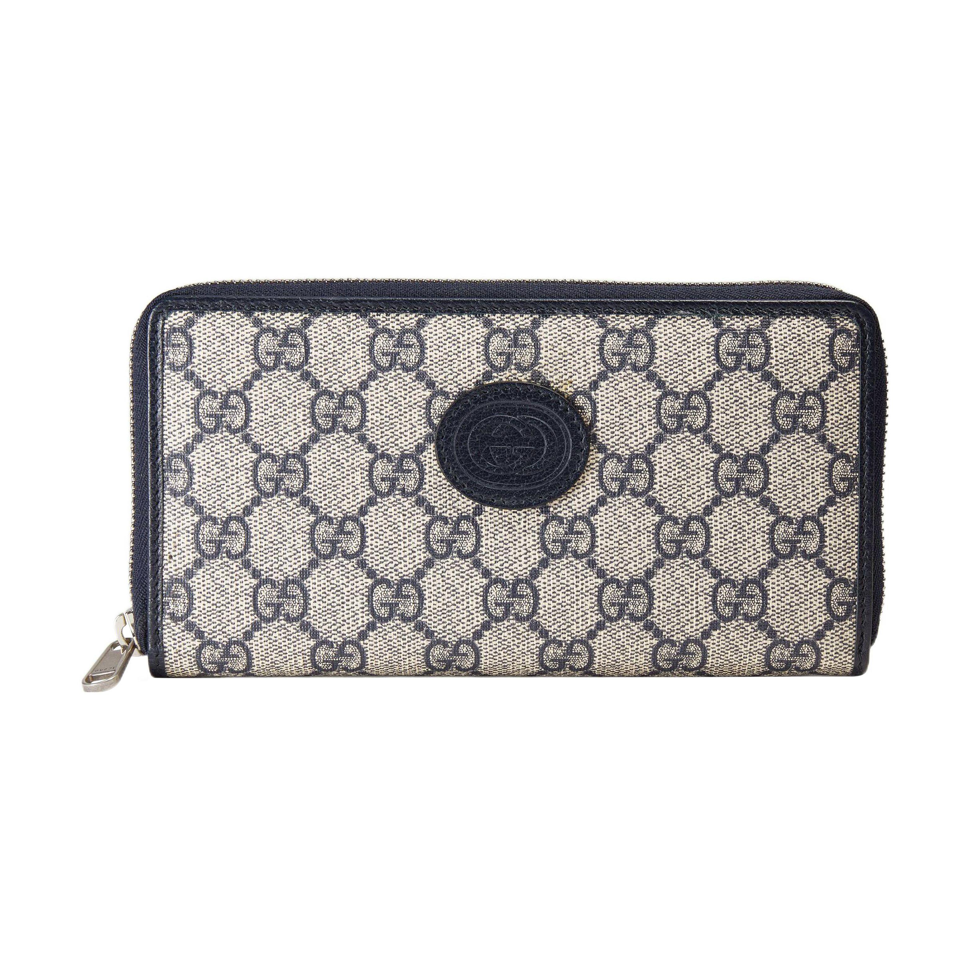 Gucci Vintage Logo Interlocking Double G Long Zipper Canvas And Leather Trim Wallet Unisex Wallet Beige Blue 673003-K9GSN-4075 Basic Set (Bag+Dust Bag)
Gucci Vintage Logo Interlocking Double G Long Zipper Canvas And Leather Trim Wallet Unisex Wallet Beige Blue 673003-K9GSN-4075 Basic Set (Bag+Dust Bag)