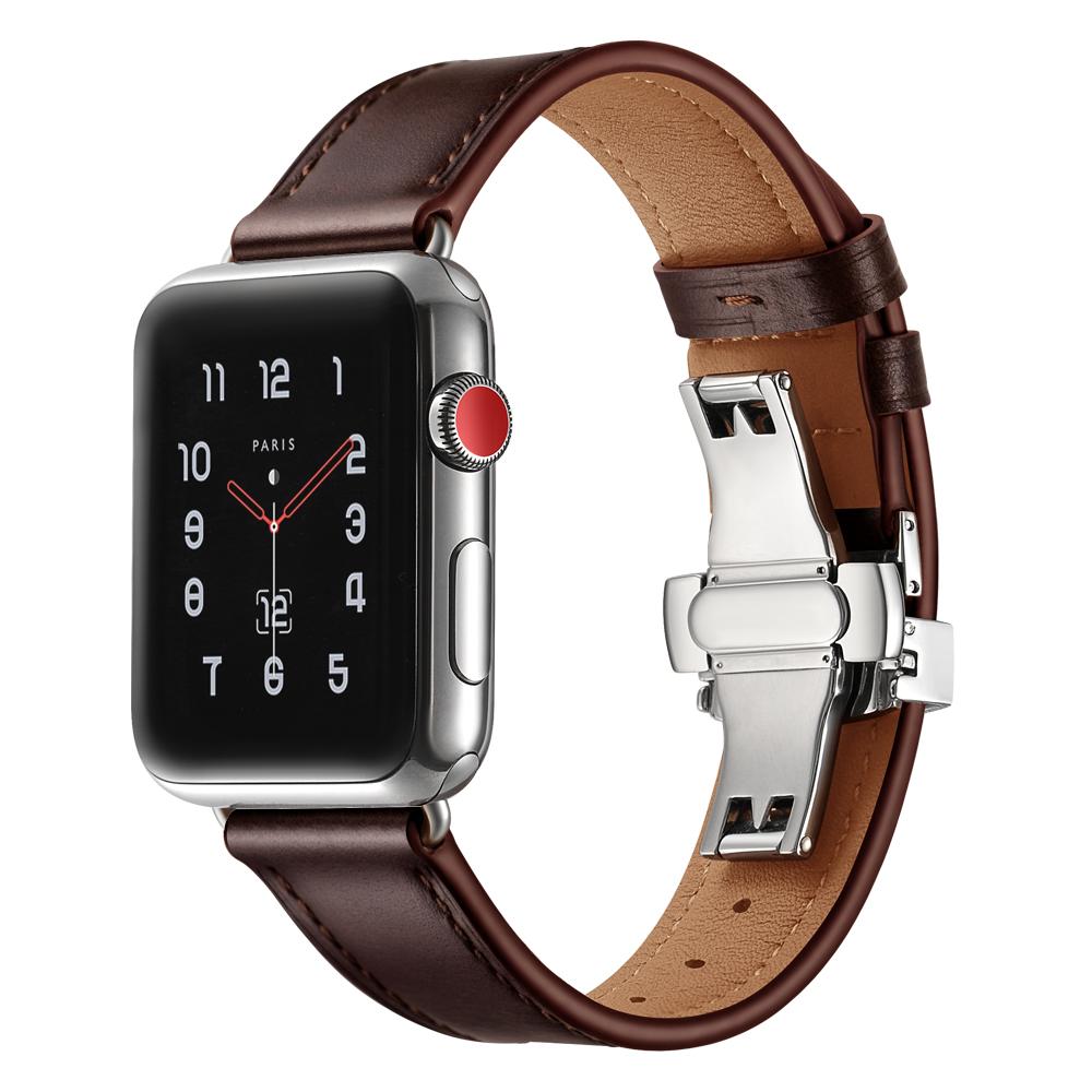Genuine Leather Watch Band Replacement Strap for Apple Watch Series 10 46mm/Ultra 2 Ultra 49mm/9 8 7 45mm/SE (2023) SE (2022) SE 6 5 4 44mm/3 2 1 42mm R
Genuine Leather Watch Band Replacement Strap for Apple Watch Series 10 46mm/Ultra 2 Ultra 49mm/9 8 7 45mm/SE (2023) SE (2022) SE 6 5 4 44mm/3 2 1 42mm R