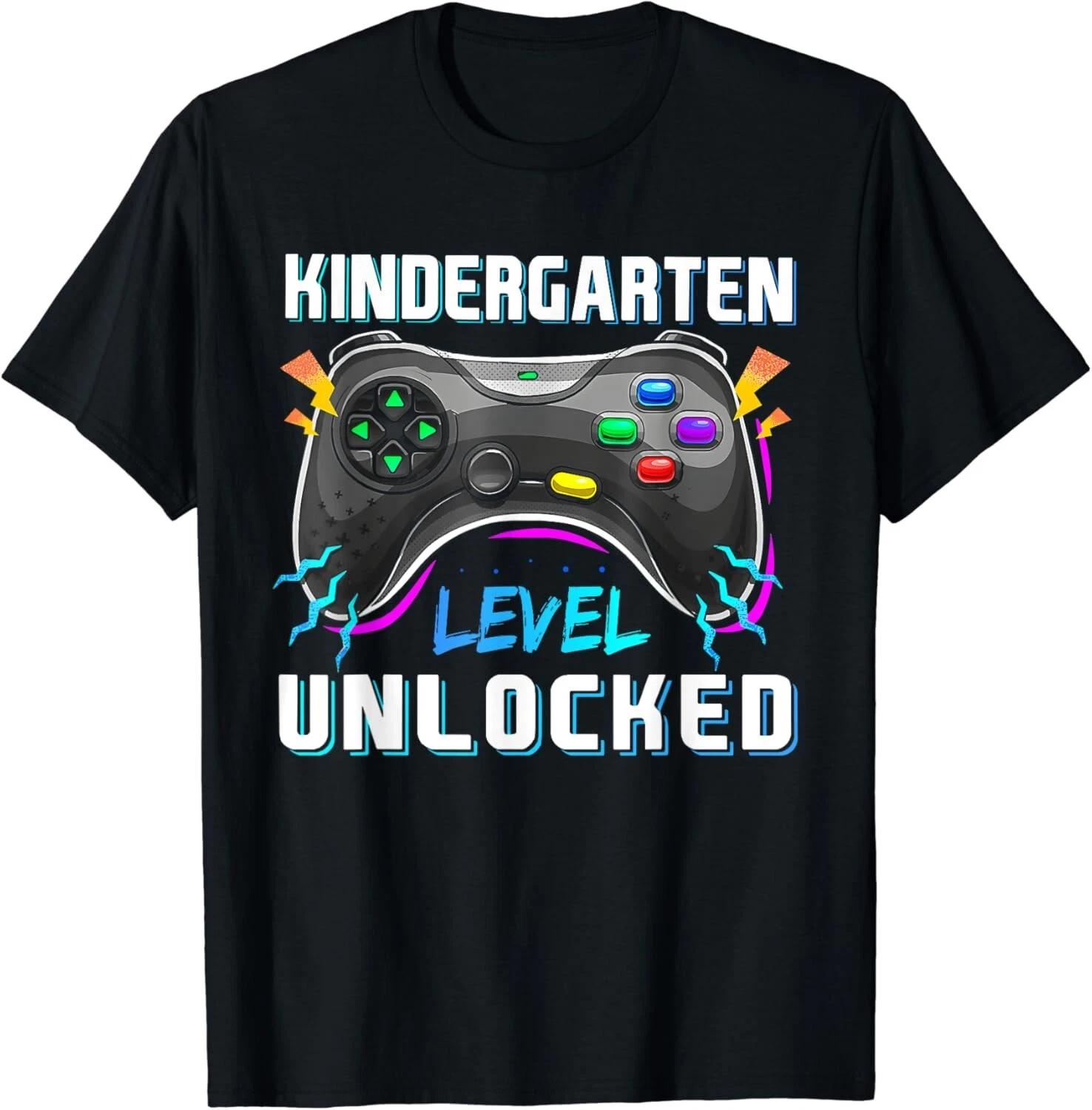 Kindergarten Level Unlocked Video Game Back to School Boys Gift Unisex T-Shirt M
Kindergarten Level Unlocked Video Game Back to School Boys Gift Unisex T-Shirt M