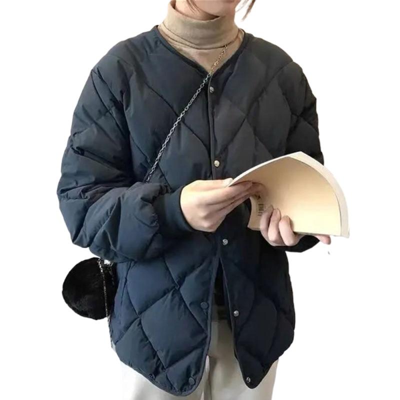 Осенне-зимний пуховик Женская короткая качественная стеганая куртка
Осенне-зимний пуховик Женская короткая качественная стеганая куртка