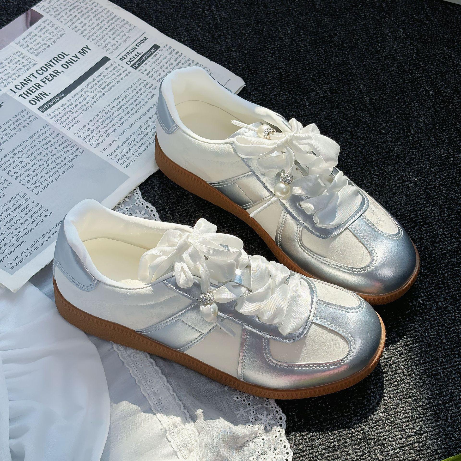 2025 весна новая коллекция женская обувь для новых студентов маленькие белые туфли повседневные кеды универсальные трендовые одинарные туфли корейская версия ins спортивная обувь 35