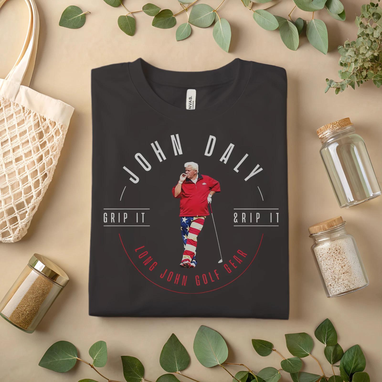 John Daly T-Shirt – Grip It and Rip It Golf Graphic Tee A297 XL
John Daly T-Shirt – Grip It and Rip It Golf Graphic Tee A297 XL