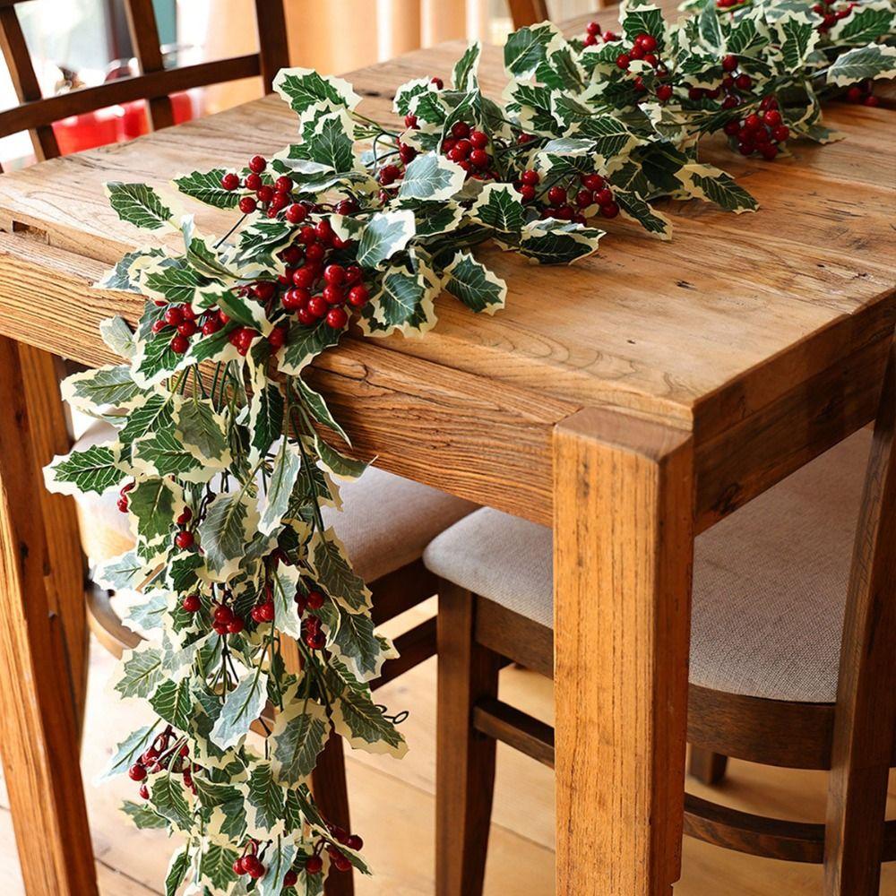 Red Berries Red Berry Garland Artificial Greenery Garland Holiday Fireplace Mantel Table Decor
Red Berries Red Berry Garland Artificial Greenery Garland Holiday Fireplace Mantel Table Decor