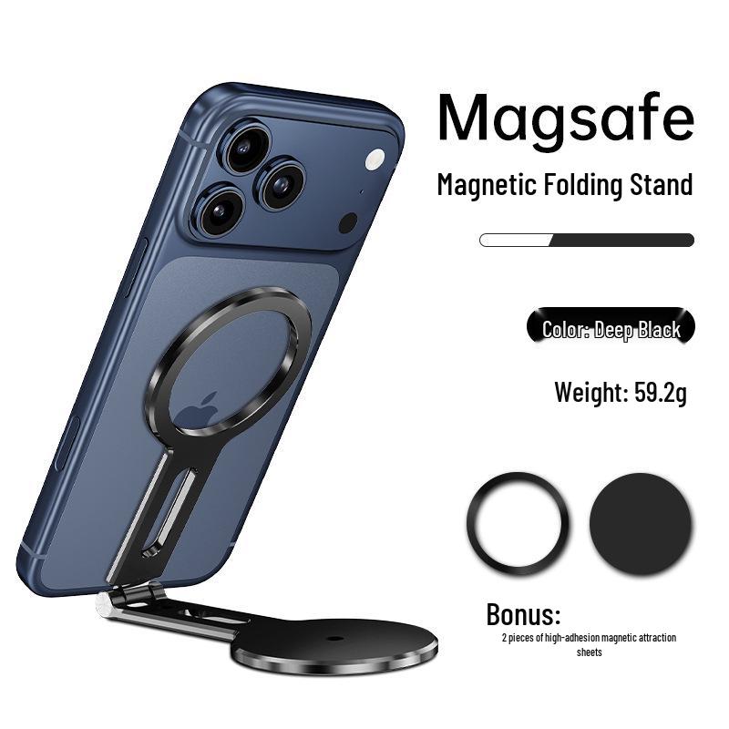 Dual-Sided Magnetic Car & Desktop Phone Holder: Foldable, Adjustable, Strong Magnetic Grip
Dual-Sided Magnetic Car & Desktop Phone Holder: Foldable, Adjustable, Strong Magnetic Grip