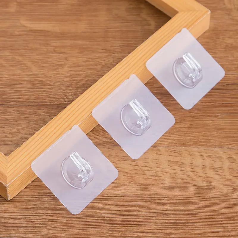 10/1PCS Transparent Wall-mounted Hooks Self-adhesive Door and Wall Hooks Hooks Heavy Duty Rack Kitchen Bathroom Organizer 1PC
10/1PCS Transparent Wall-mounted Hooks Self-adhesive Door and Wall Hooks Hooks Heavy Duty Rack Kitchen Bathroom Organizer 1PC