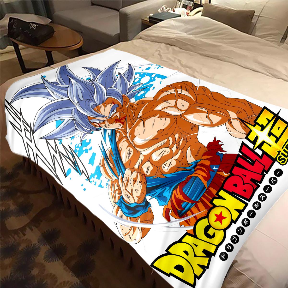 1 шт. Плед із фланелі з принтом Son Goku, Високоякісний, Для всіх сезонів, Декор для дому, Тепло та затишок, Ідеальний для різдвяних подарунків 80cm x 120cm
1 шт. Плед із фланелі з принтом Son Goku, Високоякісний, Для всіх сезонів, Декор для дому, Тепло та затишок, Ідеальний для різдвяних подарунків 80cm x 120cm
