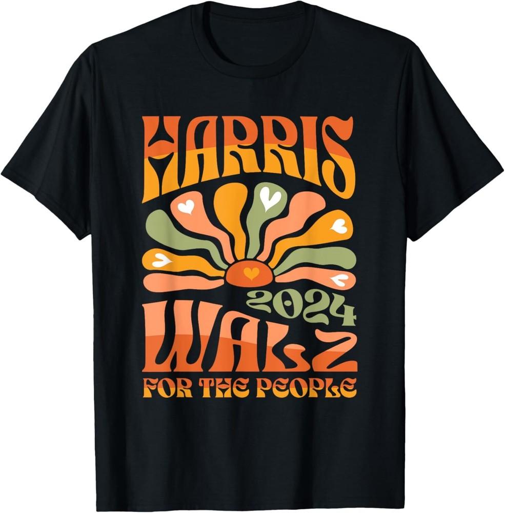 Harris Walz 2024 Election President Kamala Harris Tim Waltz T-Shirt M
Harris Walz 2024 Election President Kamala Harris Tim Waltz T-Shirt M