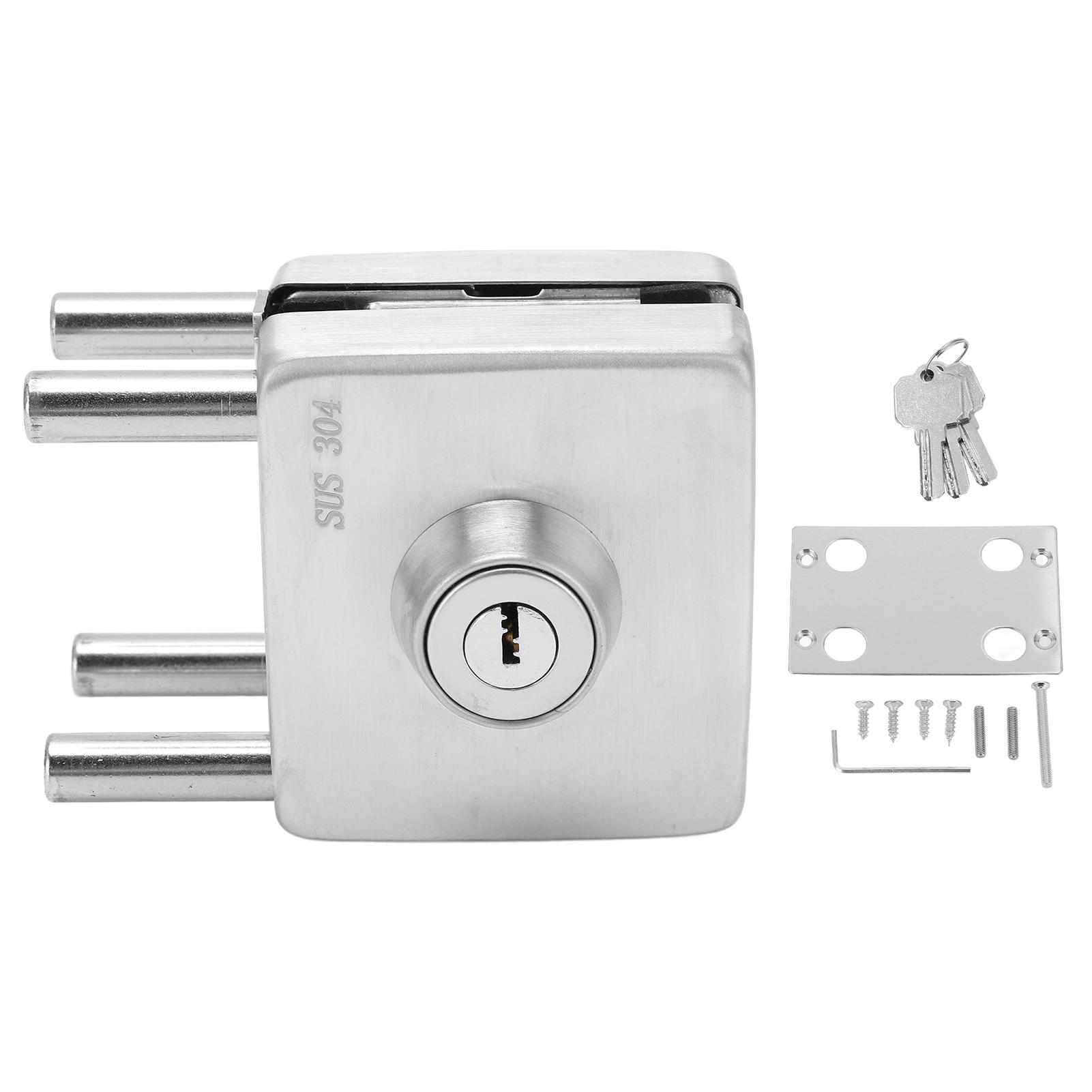 Push Sliding Gate Lock Wear Resistant Conceal Screws Punch Free Stainless Steel Glass Door Lock
Push Sliding Gate Lock Wear Resistant Conceal Screws Punch Free Stainless Steel Glass Door Lock