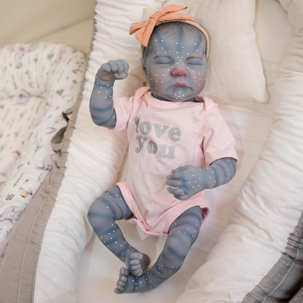 19-дюймова лялька Reborn Baby Doll Levi Avatar з повним вініловим тілом для новонароджених з 3D-розмальованою шкірою Імітація реальних сплячих ляльок для дітей Святковий подарунок full silicone girl
19-дюймова лялька Reborn Baby Doll Levi Avatar з повним вініловим тілом для новонароджених з 3D-розмальованою шкірою Імітація реальних сплячих ляльок для дітей Святковий подарунок full silicone girl