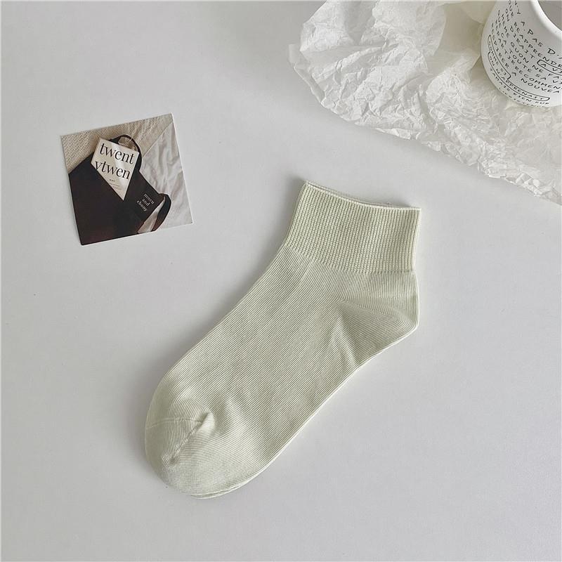 Socks Summer Thin Solid Color Short Tube Confinement Socks Tide Loose Boat Socks Crimped Wide Mouth Socks Cotton One size fits all зелений
Socks Summer Thin Solid Color Short Tube Confinement Socks Tide Loose Boat Socks Crimped Wide Mouth Socks Cotton One size fits all зелений