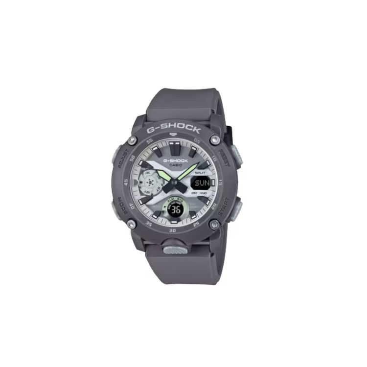 Casio G-Shock Series 200M Water Resistant Quartz Movement Resin Strap Watch Men watches Gray GA-2000HD-8AJF Gray Dial
Casio G-Shock Series 200M Water Resistant Quartz Movement Resin Strap Watch Men watches Gray GA-2000HD-8AJF Gray Dial