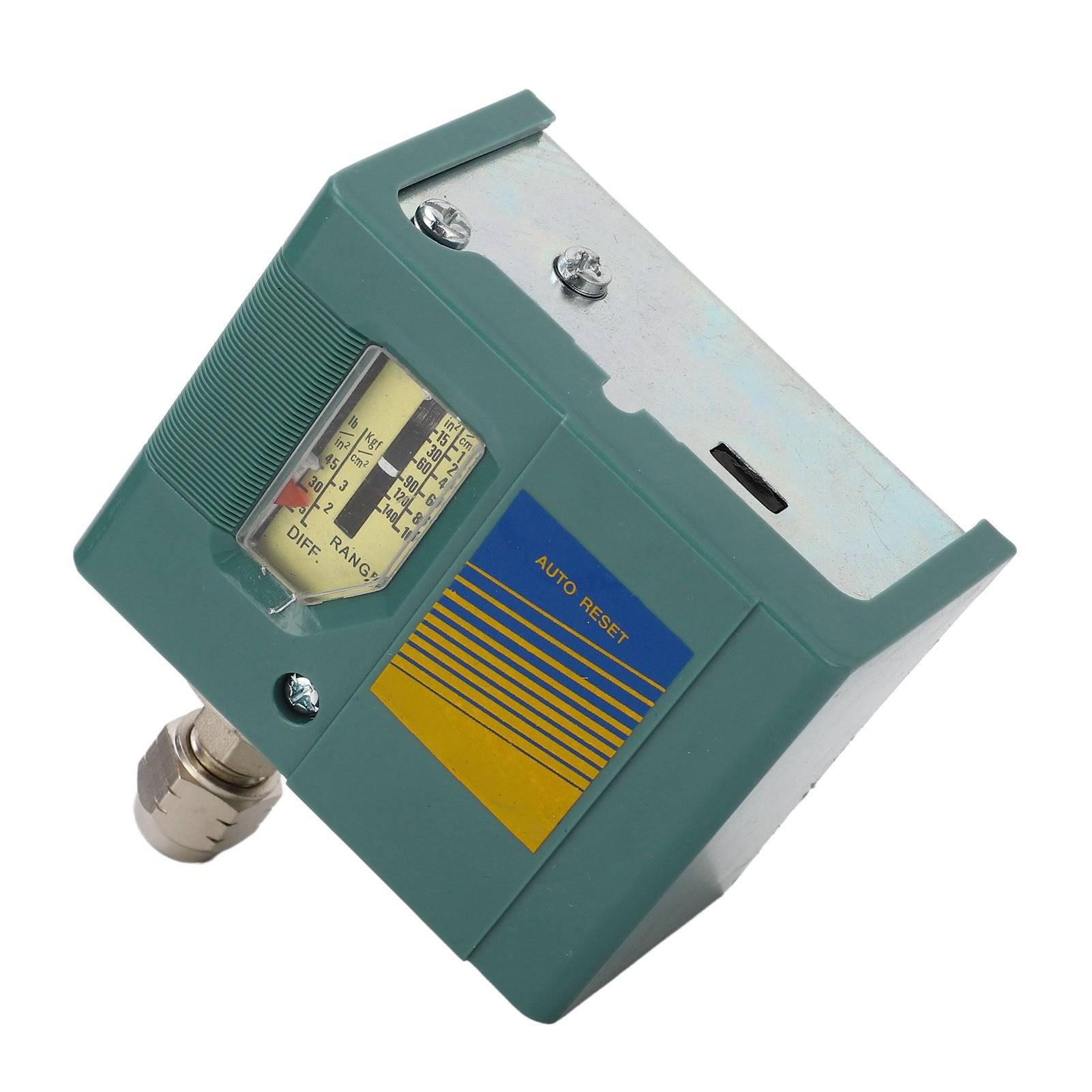 Перемикач повітряного насоса Пневматичний контролер тиску Перемикач керування повітряним компресором 10 кгс/см²
Перемикач повітряного насоса Пневматичний контролер тиску Перемикач керування повітряним компресором 10 кгс/см²