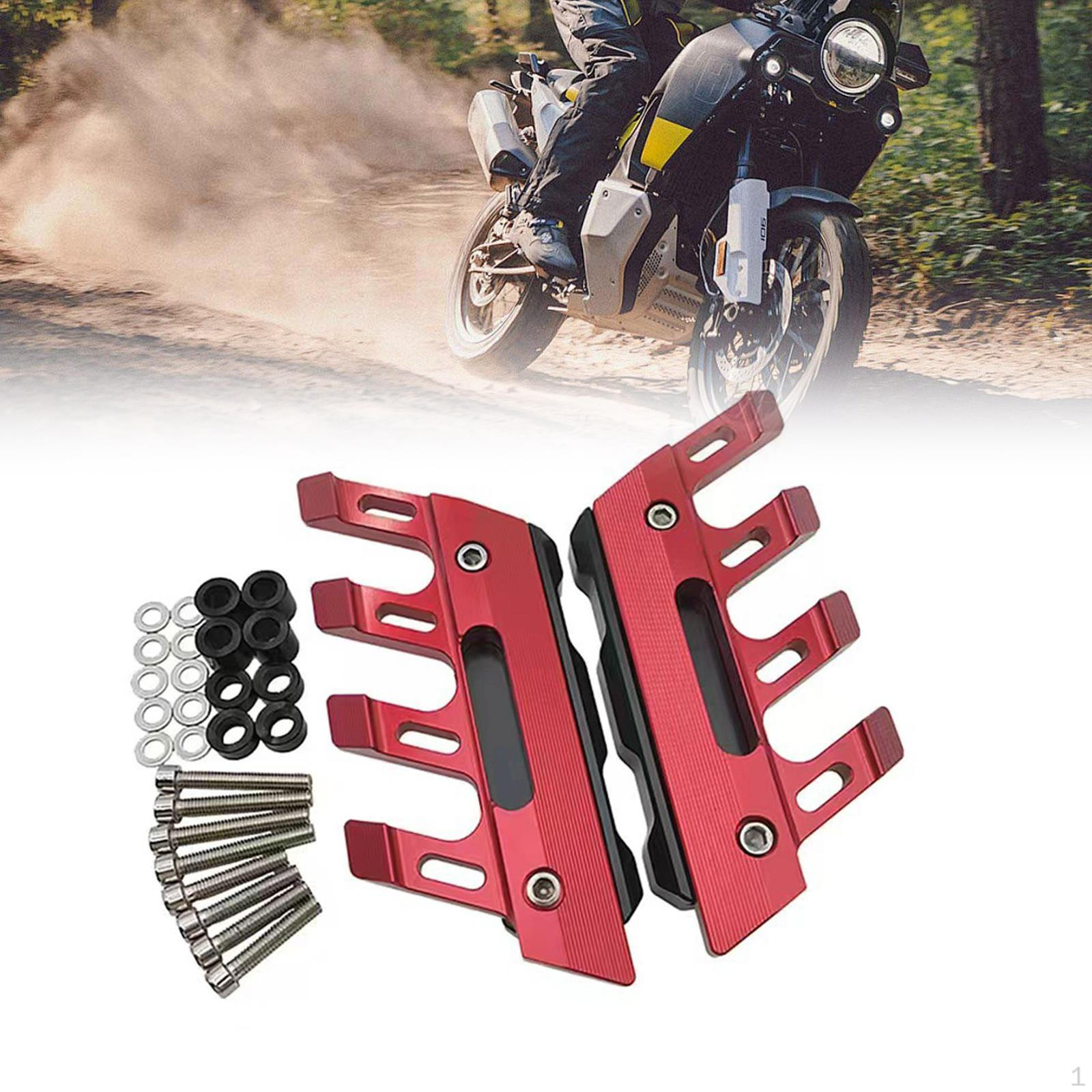 Motorcycle Front Fork Guard Easy to Install Sturdy Side Protector Protection Mudguard Sliders красный
Motorcycle Front Fork Guard Easy to Install Sturdy Side Protector Protection Mudguard Sliders красный