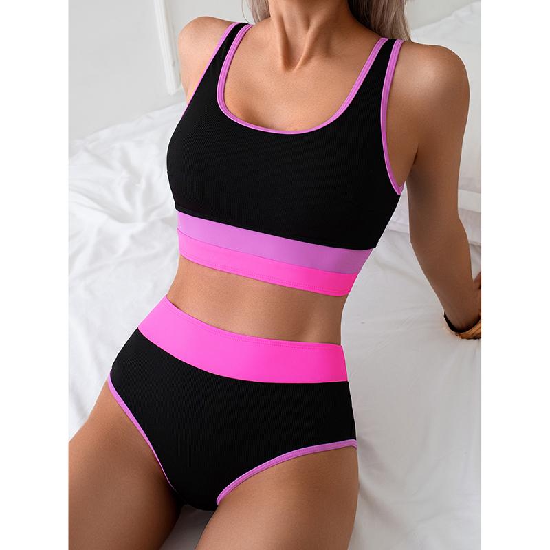 Новый летний купальник бикини комплект сексуальный с высокой талией однотонный бикини комплект из 2 предметов женский раздельный купальник пляжные бикини S розовый
Новый летний купальник бикини комплект сексуальный с высокой талией однотонный бикини комплект из 2 предметов женский раздельный купальник пляжные бикини S розовый