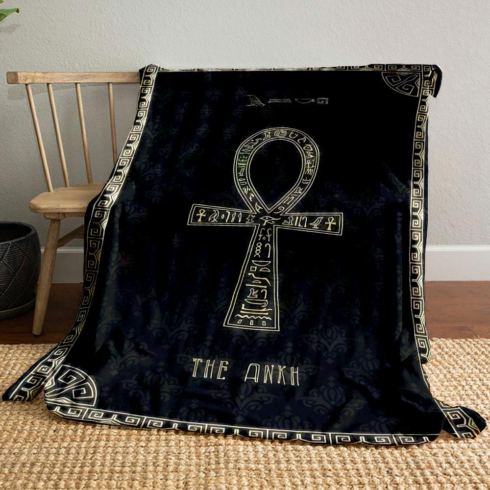 Ankh Egyptian Blanket bedroom Blanket for Livingroom Couch lunch break Soft throw for Friend s festival Gift 80cm x 120cm
Ankh Egyptian Blanket bedroom Blanket for Livingroom Couch lunch break Soft throw for Friend s festival Gift 80cm x 120cm