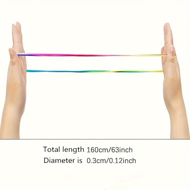 2pcs Colorful Flip Rope Set, Flower Pattern String, Finger Fidget String for Anxiety, Jewelry Making Craft Cord United States
2pcs Colorful Flip Rope Set, Flower Pattern String, Finger Fidget String for Anxiety, Jewelry Making Craft Cord United States