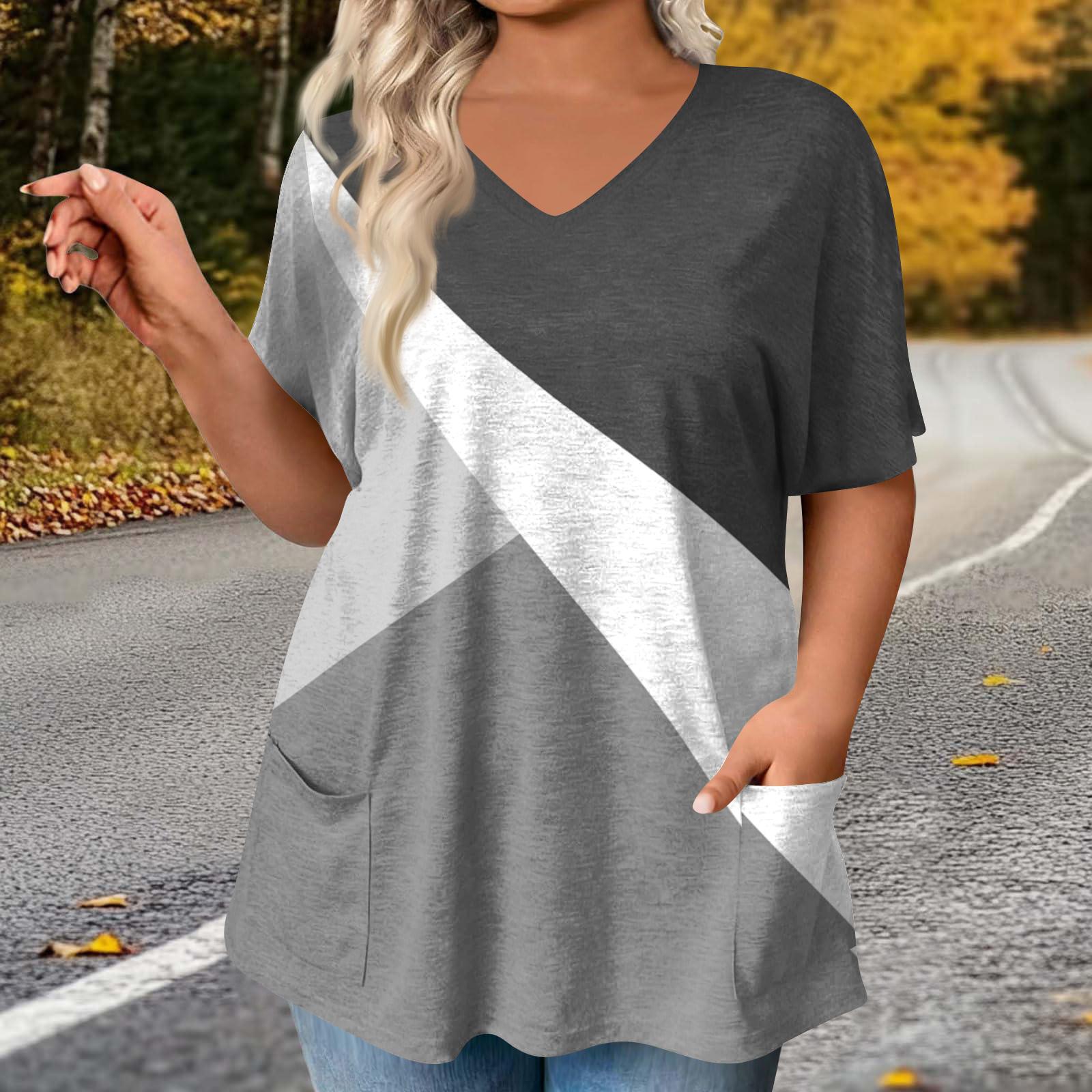 Boho Tops for Women Patchwork Short Sleeve Design Ladies Tops Loose Fit Womens Tops Comfortable Style for Everyday Wear XL
Boho Tops for Women Patchwork Short Sleeve Design Ladies Tops Loose Fit Womens Tops Comfortable Style for Everyday Wear XL