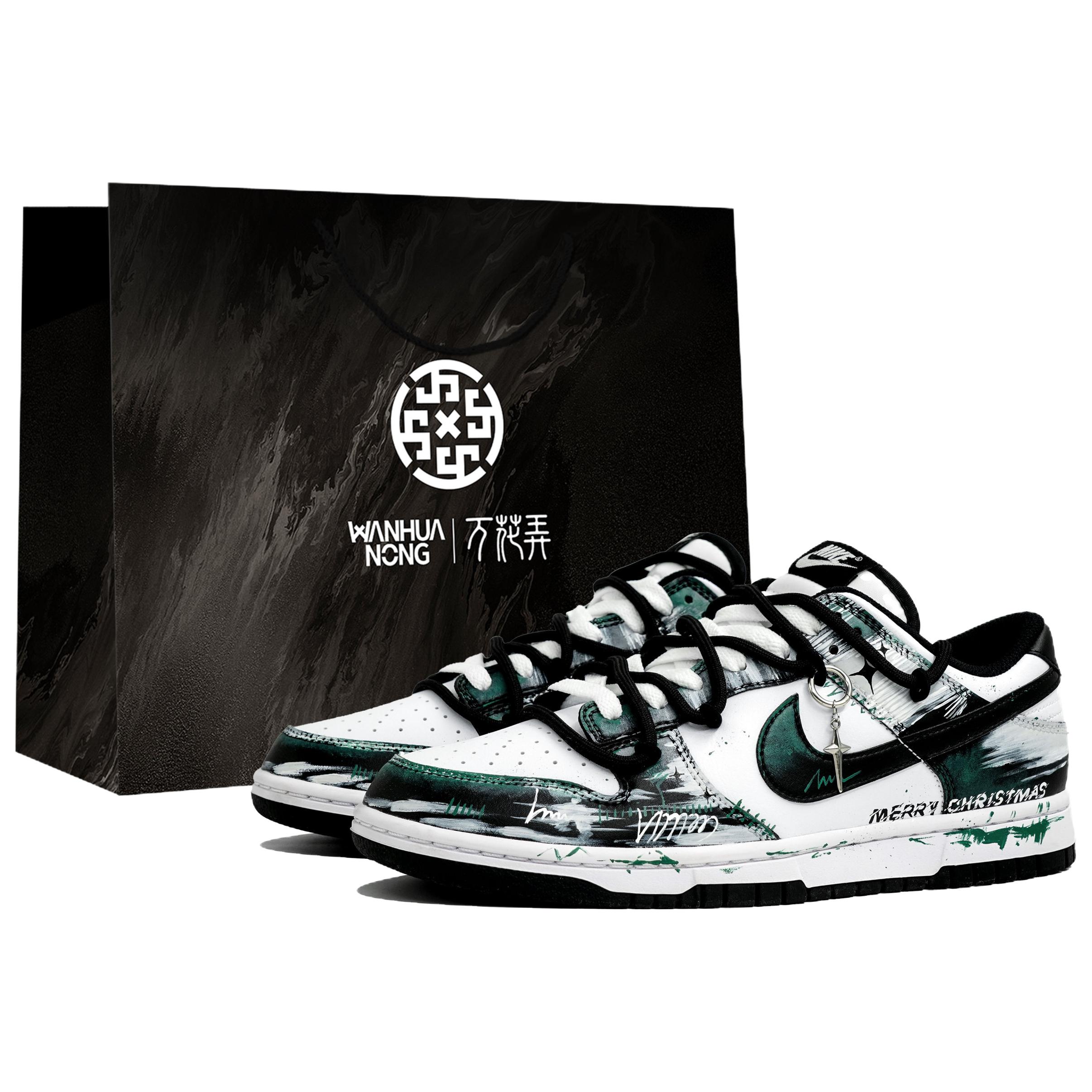 Nike Dunk Wan Hua Nong, Ji Feng Jing, Shopping Bag Abrasion Resistant Low top Skateboard Shoes Men s Black White DD1391-100(Team113-BOX) 42.5
Nike Dunk Wan Hua Nong, Ji Feng Jing, Shopping Bag Abrasion Resistant Low top Skateboard Shoes Men s Black White DD1391-100(Team113-BOX) 42.5