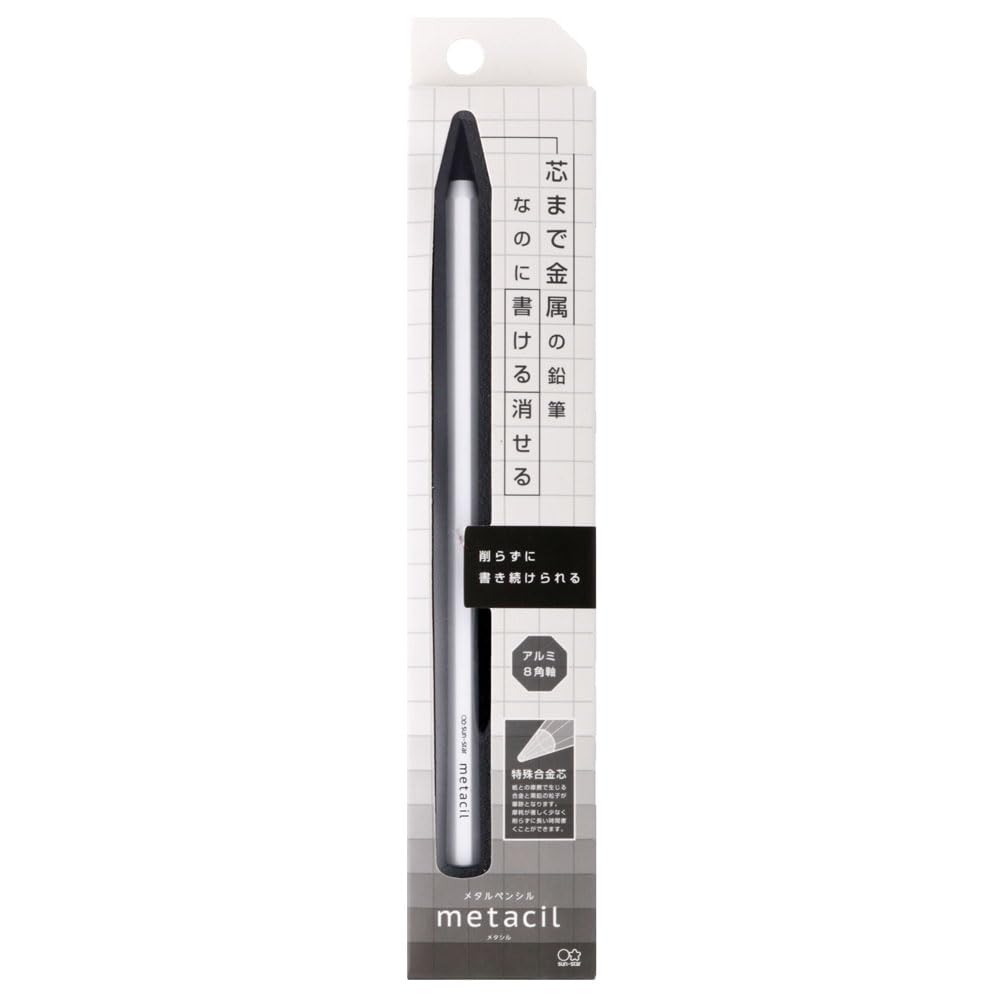 Металлический карандаш Sunstar Stationery для письма без заточки, твердость эквивалентна 2H Metasil White S4541138
Металлический карандаш Sunstar Stationery для письма без заточки, твердость эквивалентна 2H Metasil White S4541138