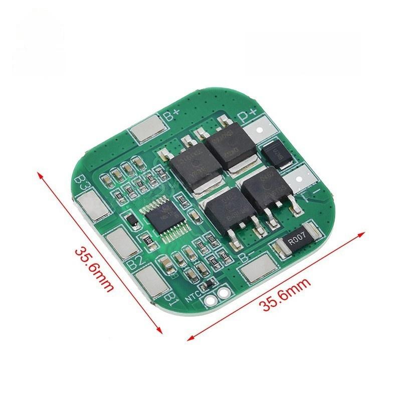 1Pc For Lithium LicoO2 Limn2O4 18650 Li Battery 4S 14.8V / 16.8V 20A Li-ion 4 BMS PCM Battery Protection Board BMS PCM зелений
1Pc For Lithium LicoO2 Limn2O4 18650 Li Battery 4S 14.8V / 16.8V 20A Li-ion 4 BMS PCM Battery Protection Board BMS PCM зелений