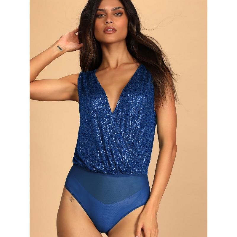 2023 Модный комбинезон с открытой спиной, летний женский сексуальный блестящий боди с V-образным вырезом, элегантная шикарная блузка, однотонная рубашка без рукавов 25925 XL синий
2023 Модный комбинезон с открытой спиной, летний женский сексуальный блестящий боди с V-образным вырезом, элегантная шикарная блузка, однотонная рубашка без рукавов 25925 XL синий