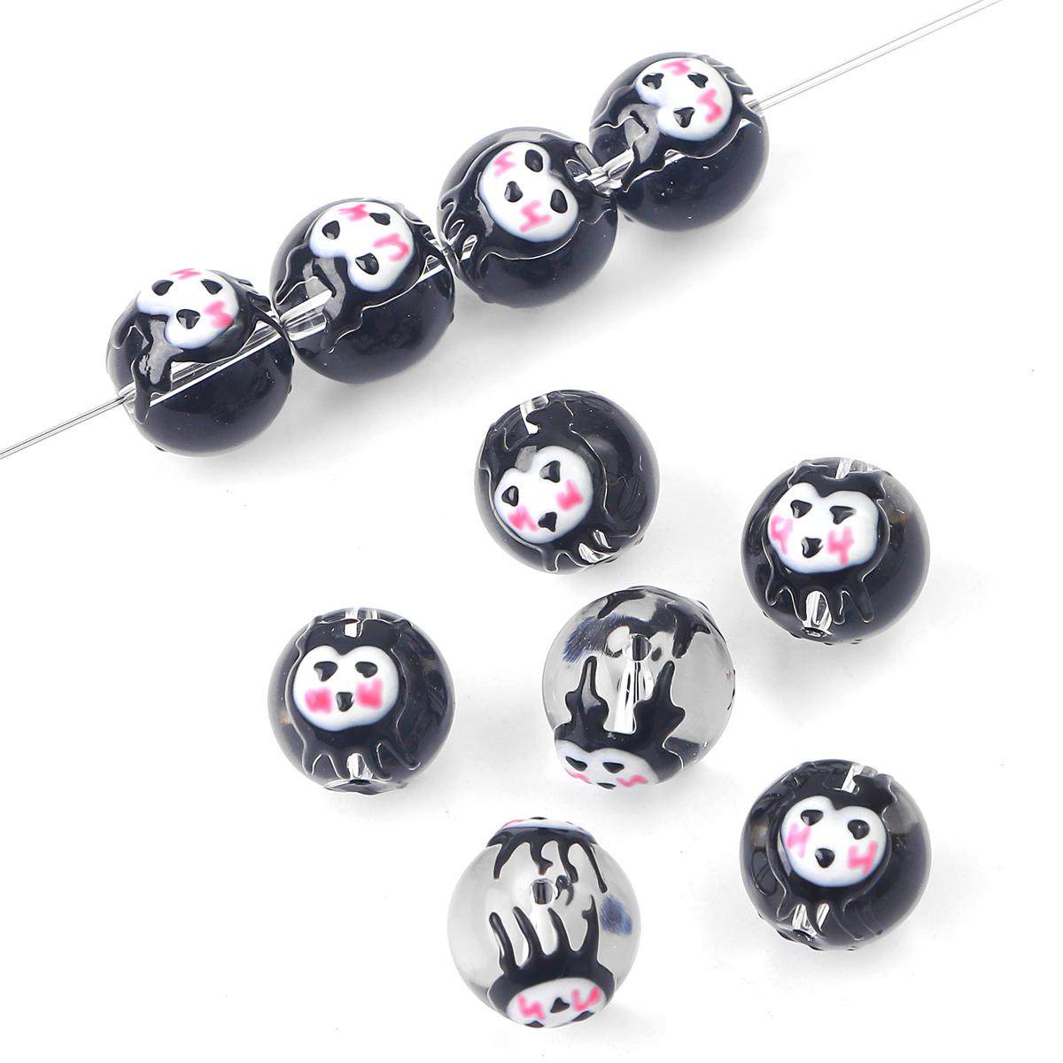 2 шт./пакет Кумедні кольорові скляні намистини з ручним розписом для DIY Намисто Браслет Сережки Виготовлення прикрас Ремісничі аксесуари
2 шт./пакет Кумедні кольорові скляні намистини з ручним розписом для DIY Намисто Браслет Сережки Виготовлення прикрас Ремісничі аксесуари