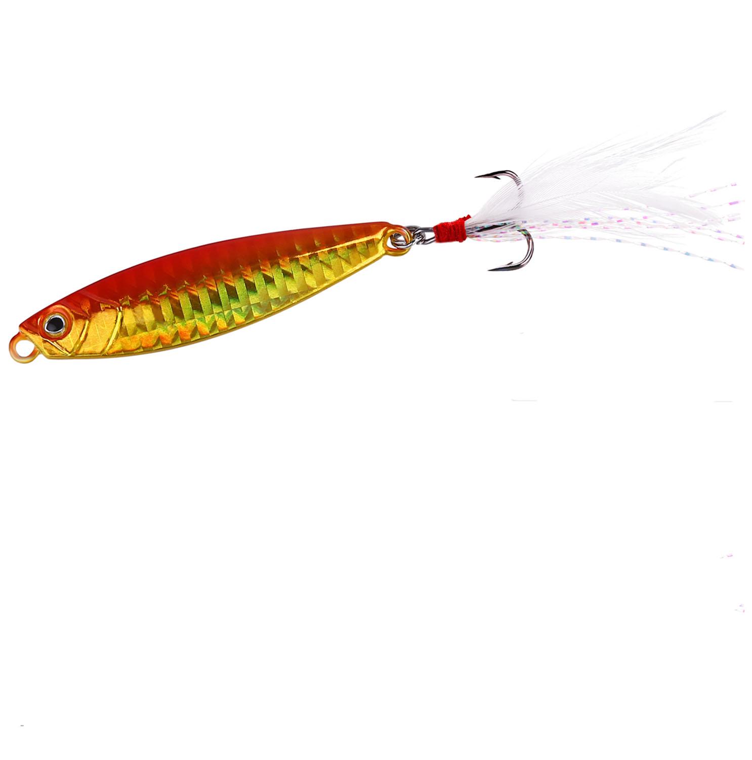 Рыболовная приманка, 5 цветов, металлические приманки для отсадки, рыболовные приманки, свинцовые крючки, искусственная приманка, джиг, ложка, приманка 1pc золотой/оранжевый
Рыболовная приманка, 5 цветов, металлические приманки для отсадки, рыболовные приманки, свинцовые крючки, искусственная приманка, джиг, ложка, приманка 1pc золотой/оранжевый