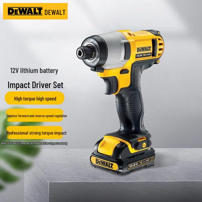 Dewalt 12V Cordless Impact Driver Kit CN plug (adapter included)
Dewalt 12V Cordless Impact Driver Kit CN plug (adapter included)
