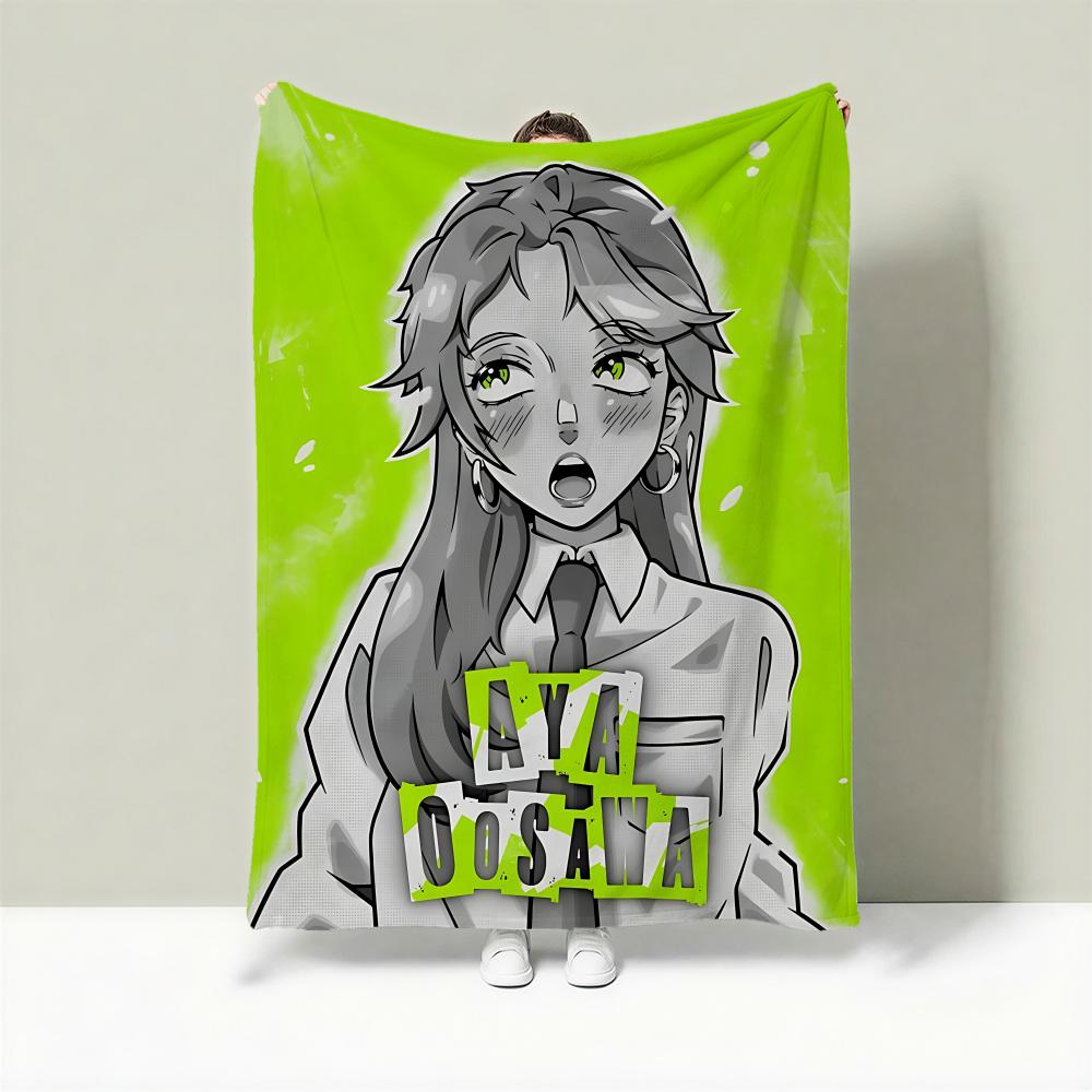 Character A-Aya Oosawa & Mitsuki Koga Throw Lightweight 240g Flannel Blanket Soft Skin-friendly for Summer Cooling 75cmx90cm
Character A-Aya Oosawa & Mitsuki Koga Throw Lightweight 240g Flannel Blanket Soft Skin-friendly for Summer Cooling 75cmx90cm