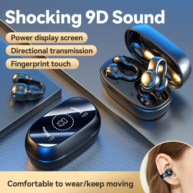M47 Earclip Headset Bluetooth Headset 5.3 TWS Wireless Earhook Clip HiFI Stereo Power Display Спортивна гарнітура чорний
M47 Earclip Headset Bluetooth Headset 5.3 TWS Wireless Earhook Clip HiFI Stereo Power Display Спортивна гарнітура чорний