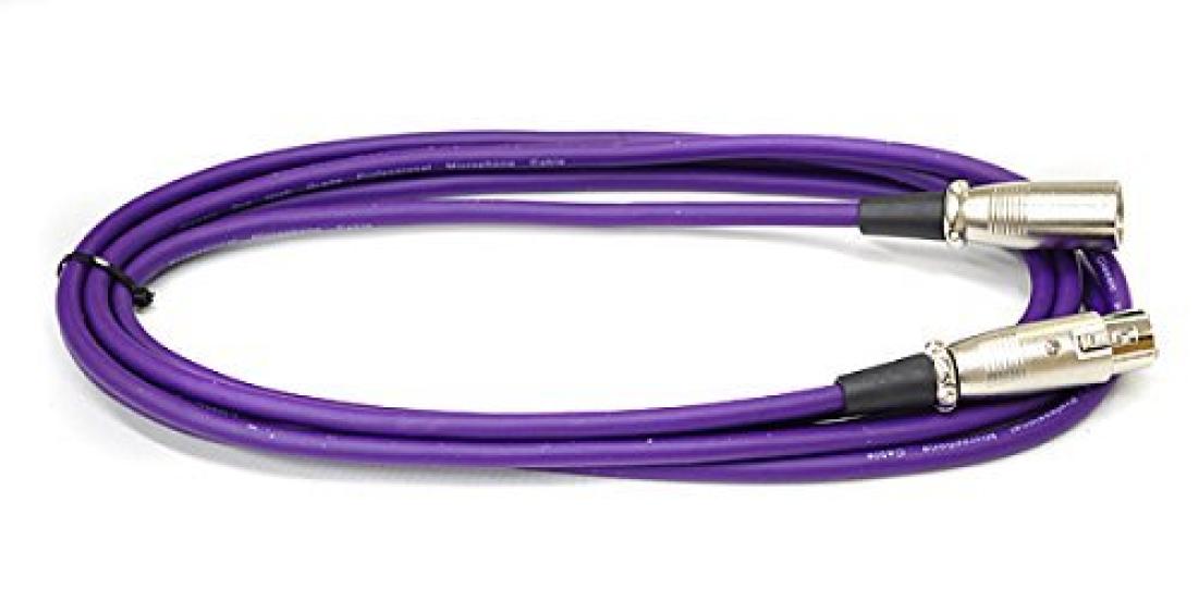 Микрофонный кабель ClassicPro 1м (фиолетовый) XLR (мужской) к XLR-разъему (женский пол)
Микрофонный кабель ClassicPro 1м (фиолетовый) XLR (мужской) к XLR-разъему (женский пол)